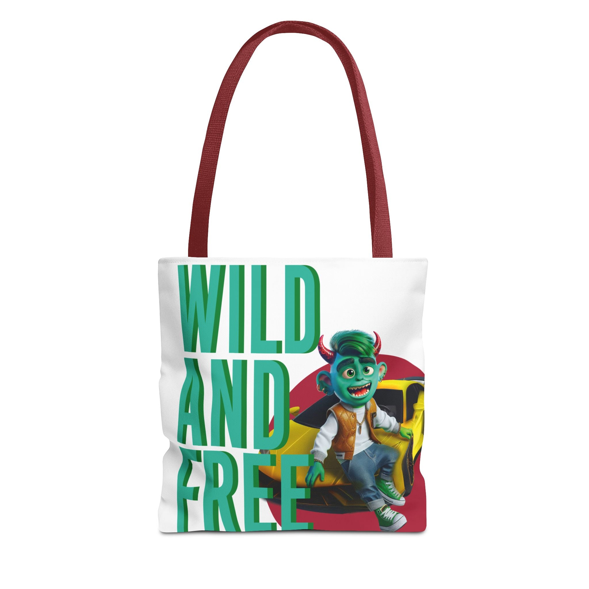Image of Stylish All-Over Print Tote Bag – Durable & Functional